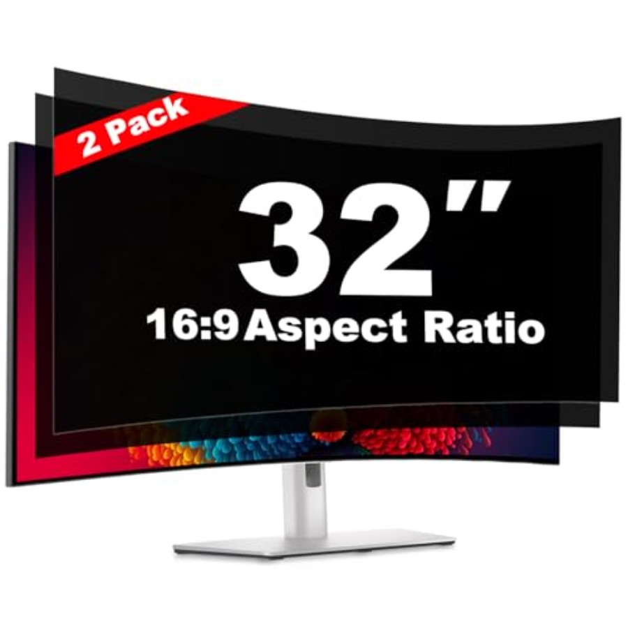 Privacy Filter 2Pack - 32 Inch Computer Privacy Screen Shield