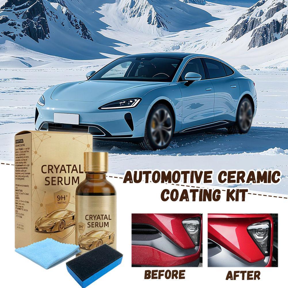 Nano Liquid Coating - 9H+ Car Ceramic Coating Kit, Crystal