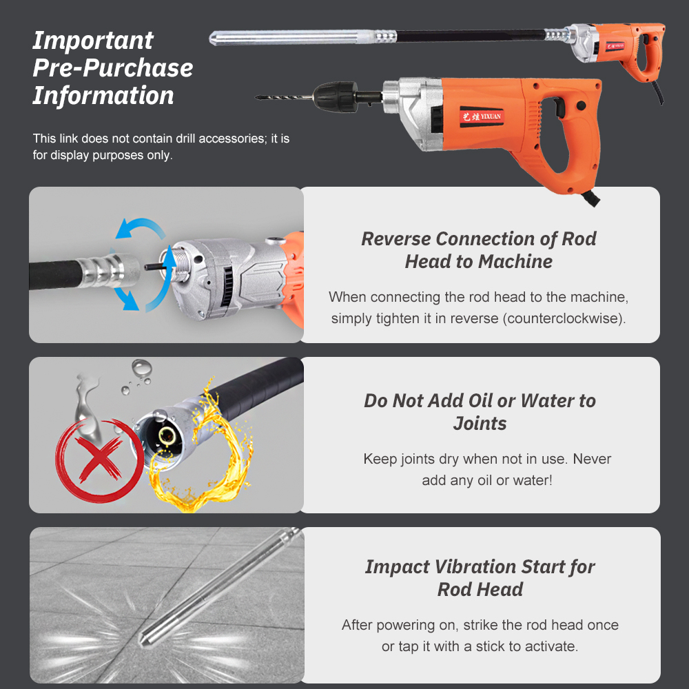Electric Construction Concrete - Air Bubble Remover ulasan dan harga