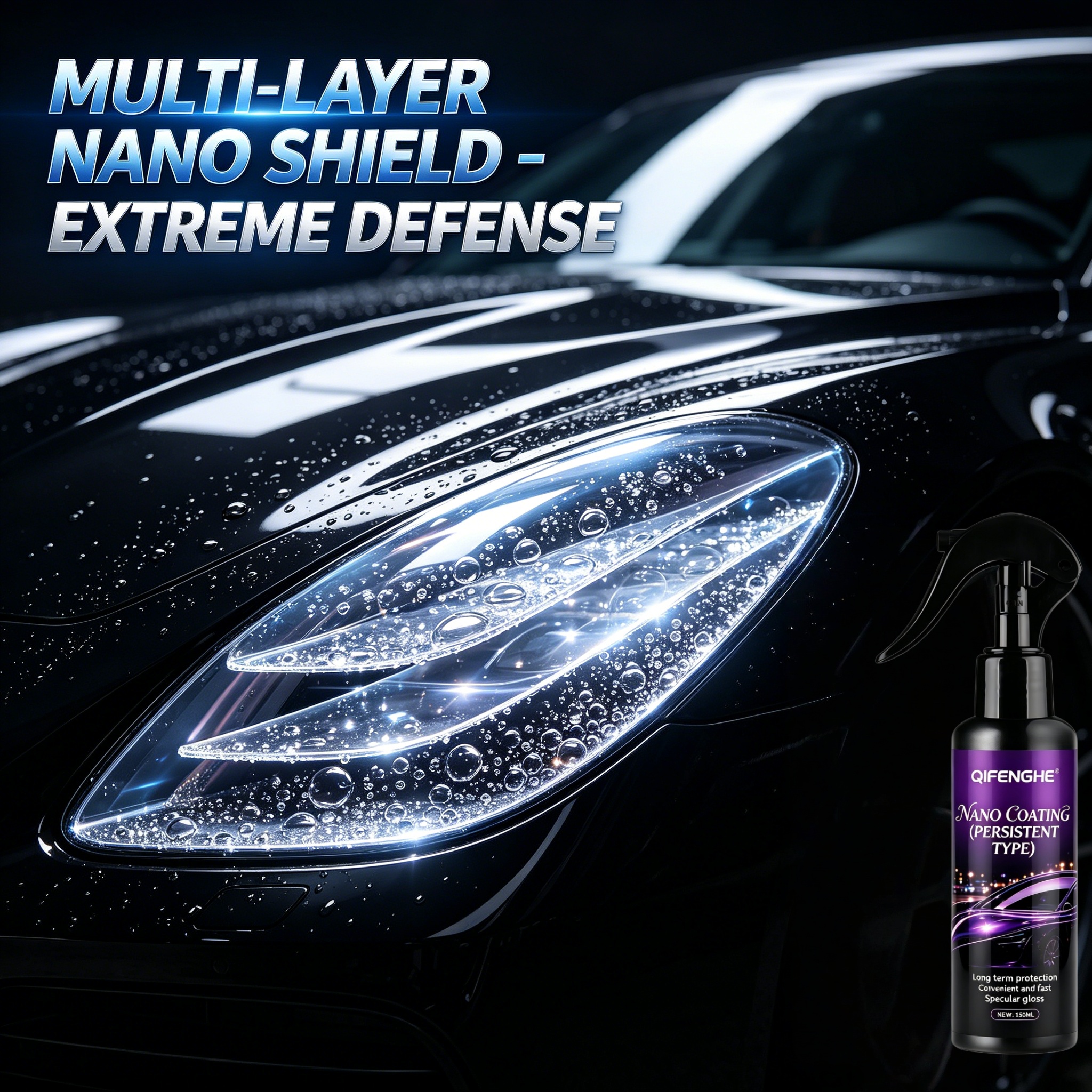150ml Nano Coating Spray, Fast - Nano Liquid Coating ulasan dan harga