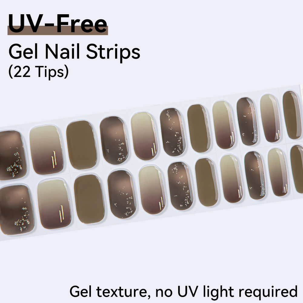 UV-Free Strips DIY Nails Stick - Full Cover Adhesive ulasan dan harga