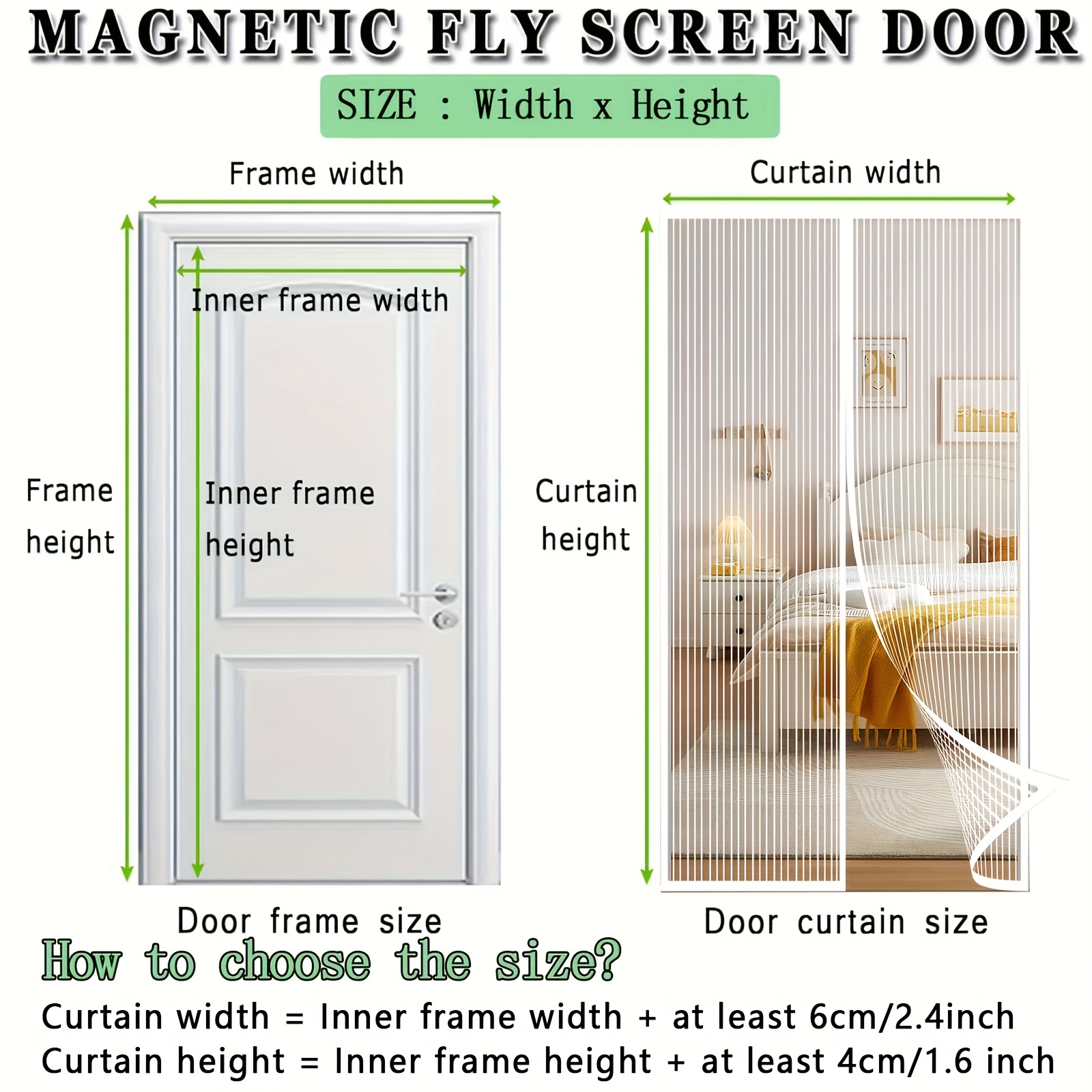 Auto-Close Magnetic Mosquito D - Privacy Screen Protector ulasan dan harga