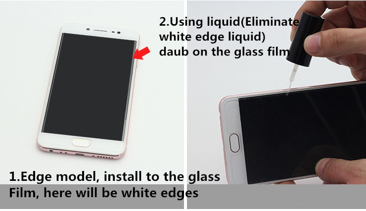 Tempered Glass White Edge Elim - Oleophobic Coating Spray ulasan dan harga