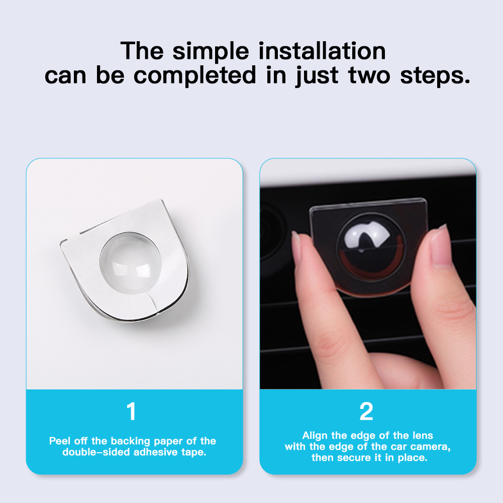 2PCS Car Front Rear Camera Len - Camera Lens Protector ulasan dan harga