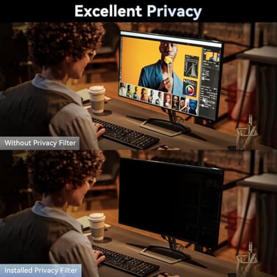 [2-Pack] 23 Inch Computer Priv - Privacy Filter 2Pack ulasan dan harga