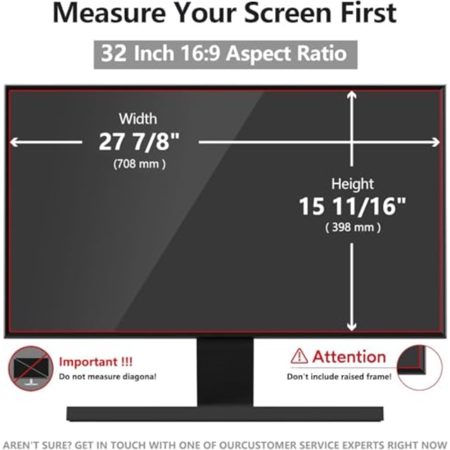 32 Inch Computer Privacy Scree - Privacy Filter 2Pack ulasan dan harga