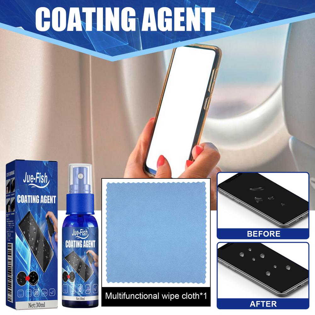Phone Screen Coating Kit, Oleo - Oleophobic Coating Spray ulasan dan harga