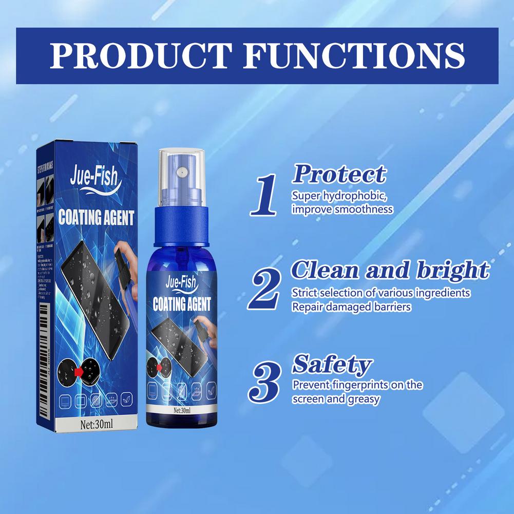 Phone Screen Coating Kit, Oleo - Oleophobic Coating Spray ulasan dan harga