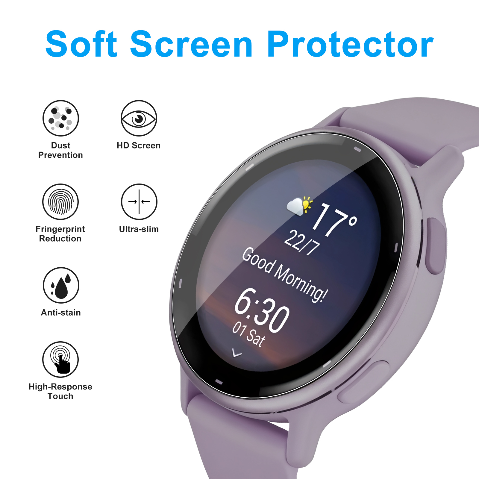 Soft Clear Protective Film For - Hydrogel Screen Protector ulasan dan harga