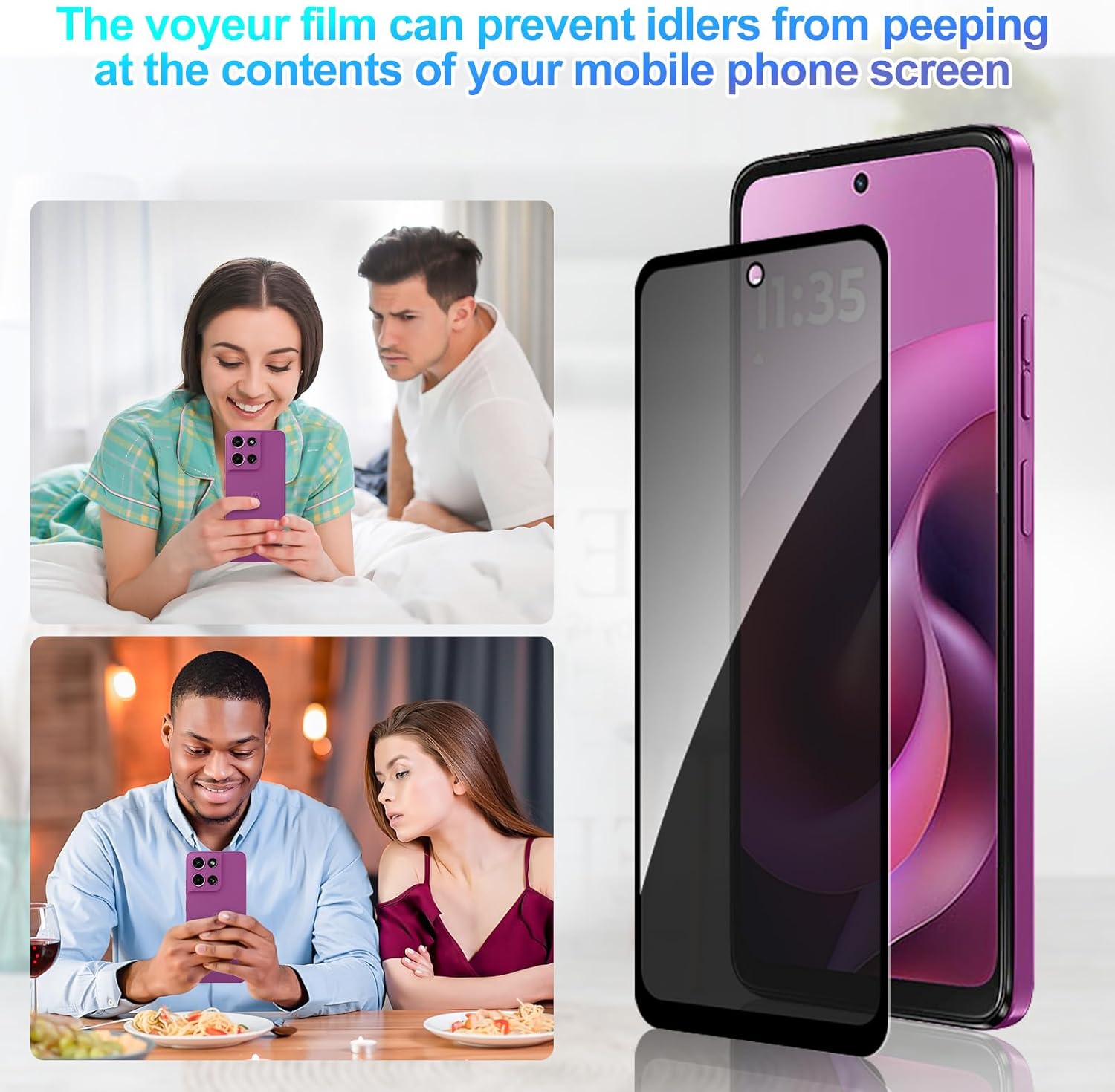 [2 PACK] Privacy Filter Temper - Privacy Filter 2Pack ulasan dan harga