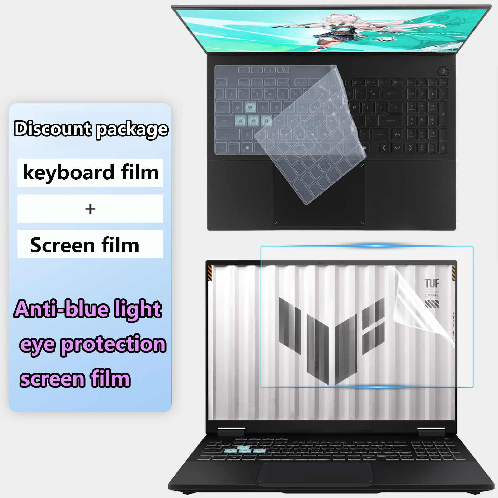 For 18 inch ASUS TUF Gaming A1 - Matte Anti Glare Screen ulasan dan harga