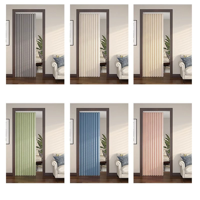 Folding Accordion Door Curtain - Privacy Screen Protector ulasan dan harga