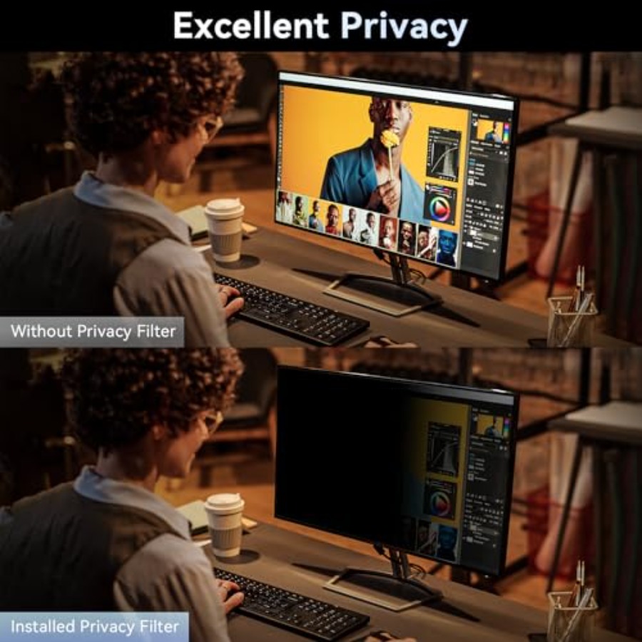 [2 Pack] 27 Inch Computer Priv - Privacy Filter 2Pack ulasan dan harga