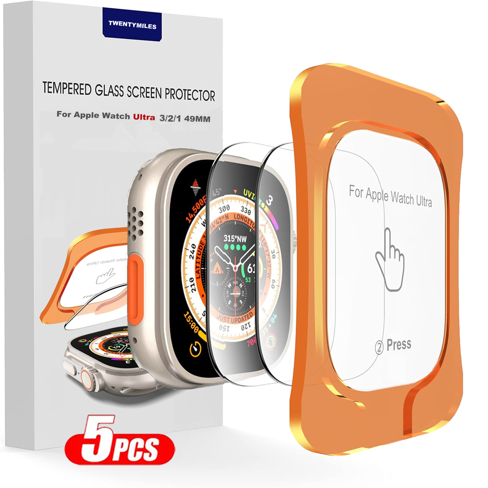 Tempered Glass For Apple Watch - Screen Alignment Tool ulasan dan harga