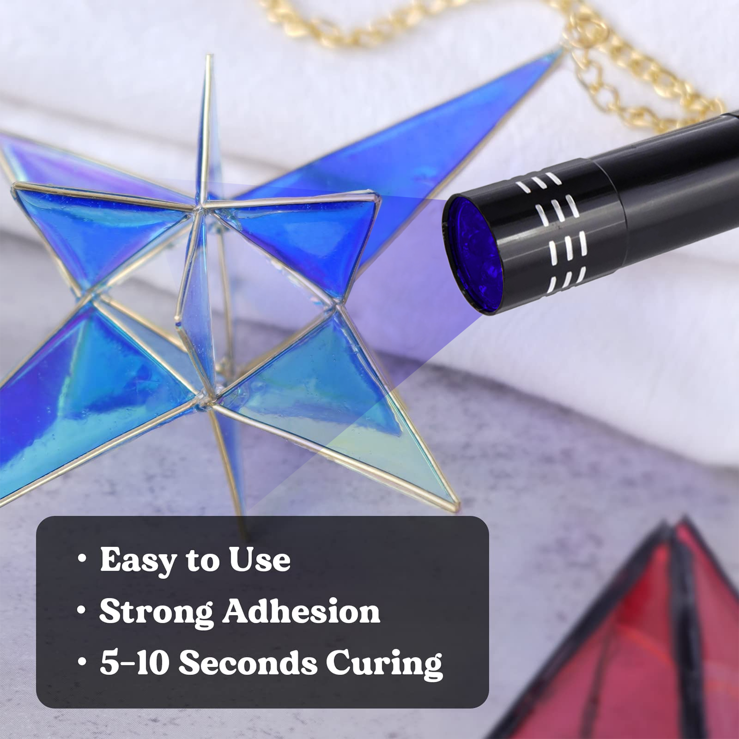 50ml Clear UV Resin Kit Hard T - Liquid Uv Glue Kit ulasan dan harga