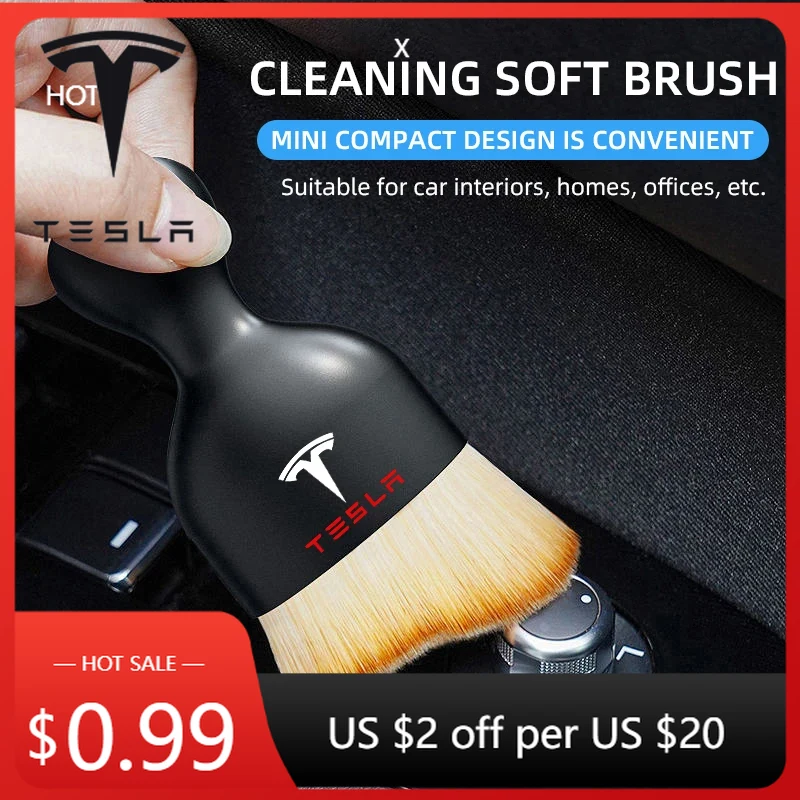 Car Sticker Tesla Car Tesla    - Dust Removal Sticker ulasan dan harga
