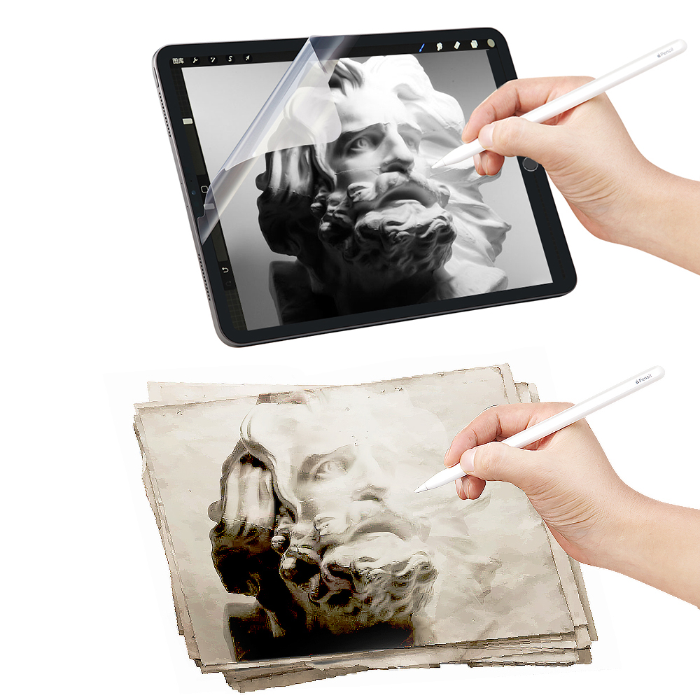 2pcs Paper feel Film PET Anti  - Matte Anti Glare Screen ulasan dan harga