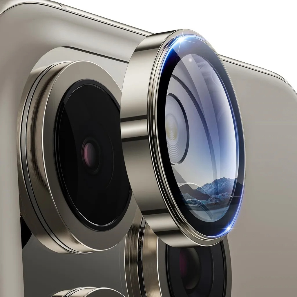 3Pcs Metal Camera Lens Protect - Tempered Glass Screen 9H ulasan dan harga
